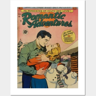 Vintage "Romantic Adventures" Cover Posters and Art